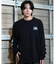 【ムラサキスポーツ限定】LURKING CLASS(ラーキングクラス)長袖Tシャツ/ロンT/バックプリント/ST24FTM02/ユニセックス/メンズ/ムラサキスポーツ