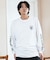 【ムラサキスポーツ限定】LURKING CLASS(ラーキングクラス)長袖Tシャツ/ロンT/バックプリント/ST24FTM03/ユニセックス/メンズ/ムラサキスポーツ