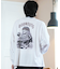 【ムラサキスポーツ限定】LURKING CLASS(ラーキングクラス)長袖Tシャツ/ロンT/バックプリント/ST24FTM03/ユニセックス/メンズ/ムラサキスポーツ