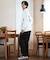 【ムラサキスポーツ限定】LURKING CLASS(ラーキングクラス)長袖Tシャツ/ロンT/バックプリント/ST24FTM03/ユニセックス/メンズ/ムラサキスポーツ