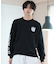 【ムラサキスポーツ限定】LURKING CLASS(ラーキングクラス)長袖Tシャツ/ロンT/バックプリント/ST24FTM03/ユニセックス/メンズ/ムラサキスポーツ