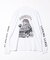 【ムラサキスポーツ限定】LURKING CLASS(ラーキングクラス)長袖Tシャツ/ロンT/バックプリント/ST24FTM03/ユニセックス/メンズ/ムラサキスポーツ