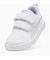 PUMA(プーマ)キッズ スニーカー コート系 ベルクロ コートフレックス V3 DOTTY V PS 17.0～21.0cm 398758/シューズ スニーカー ムラサキスポーツ