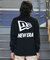 NEW ERA(ニューエラ)吸汗速乾/ロンT/長袖 パフォーマンスTシャツ/バックプリント/オーバーサイズ/14312833/ユニセックス/メンズ/ムラサキスポーツ
