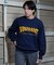 【ムラサキスポーツ限定】THRASHER(スラッシャー) JQDロゴセーター/ビックシルエット/243TH1KN002/ユニセックス/メンズ/ムラサキスポーツ