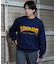 【ムラサキスポーツ限定】THRASHER(スラッシャー) JQDロゴセーター/ビックシルエット/243TH1KN002/ユニセックス/メンズ/ムラサキスポーツ