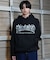 【ムラサキスポーツ限定】THRASHER(スラッシャー)裏起毛/アップリケロゴ刺繍/プルオーバーパーカー/スウェッ/フーディー/ビッグシルエット/243TH1PK010/ユニセックス/メンズ/ムラサキスポーツ