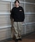 【ムラサキスポーツ限定】THRASHER(スラッシャー)裏起毛トレーナー クルーネックスウェット ワンポイントロゴ ビッグシルエット/243TH1TR004/ユニセックス/メンズ/ムラサキスポーツ