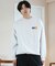 【ムラサキスポーツ限定】THRASHER(スラッシャー)裏起毛トレーナー クルーネックスウェット ワンポイントロゴ ビッグシルエット/243TH1TR004/ユニセックス/メンズ/ムラサキスポーツ
