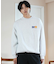 【ムラサキスポーツ限定】THRASHER(スラッシャー)裏起毛トレーナー クルーネックスウェット ワンポイントロゴ ビッグシルエット/243TH1TR004/ユニセックス/メンズ/ムラサキスポーツ