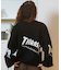 【ムラサキスポーツ限定】THRASHER(スラッシャー)ビッグシルエット/セーター/243TH2KN001/レディース/ムラサキスポーツ