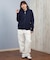 THE NORTH FACE(ザ・ノースフェイス)裏毛 厚手 REARVIEW FULL ZIP Hoodie(リアビューフルジップフーディ)NTW12442 /長袖パーカー スウェット ジップアップ/レディース ムラサキスポーツ