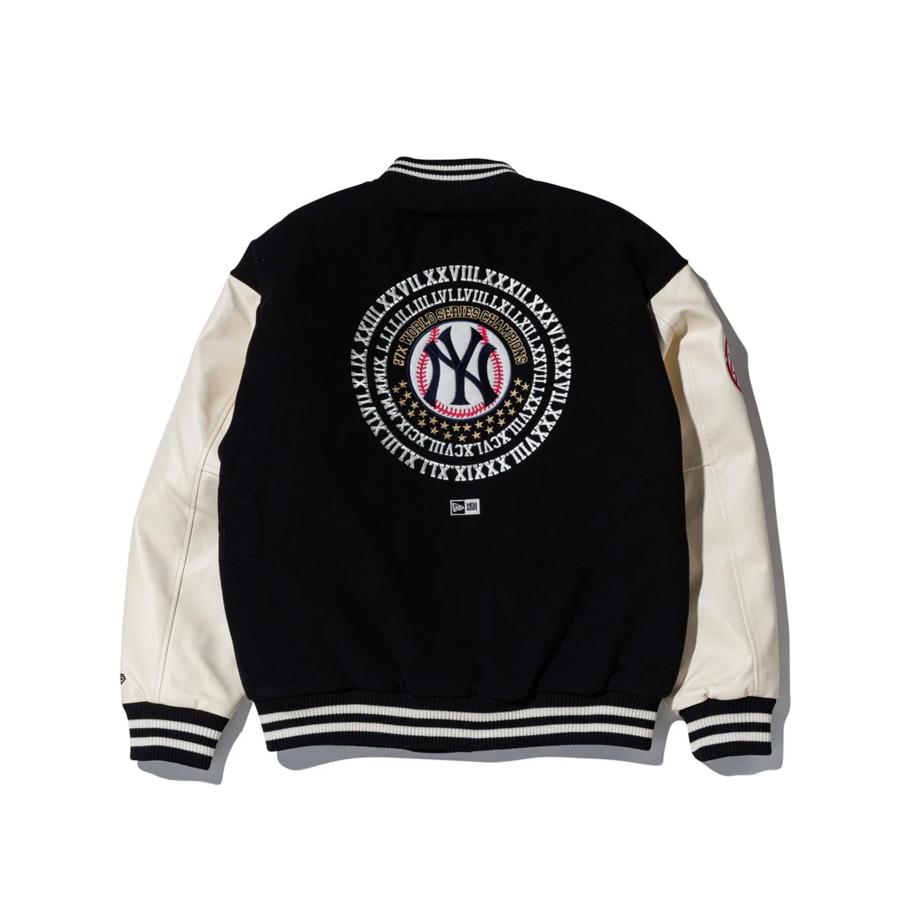 NEW ERA(ニューエラ)スタジャン/ヴァーシティジャケット/ニューヨーク・ヤンキース/WOOL AP MLB PATCH  VARSITY/14399488/ユニセックス/メンズ/ムラサキスポーツ｜ムラサキスポーツの通販｜&mall（アンドモール）三井ショッピングパーク公式通販