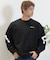 RVCA(ルーカ) 裏起毛/プルオーバー/パーカー/ビッグロゴ/バックプリント/ルーズシルエット/BE042-005/BE042005/ユニセックス/メンズ/ムラサキスポーツ