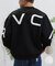 RVCA(ルーカ) 裏起毛/プルオーバー/パーカー/ビッグロゴ/バックプリント/ルーズシルエット/BE042-005/BE042005/ユニセックス/メンズ/ムラサキスポーツ
