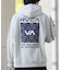 RVCA(ルーカ)裏起毛/プルオーバー/パーカー/チェッカー柄/バックプリント/ルーズシルエット/BE042-040/BE042040/ユニセックス/メンズ/ムラサキスポーツ