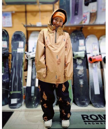 BSRABBIT ビエスラビット スノーボードウェア 上下 セットアップ  