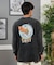 【ムラサキスポーツ限定】 lost(ロスト)ロンT/長袖Tシャツ/バックプリント/オーバーサイズ/L25S2204/ユニセックス/メンズ/ムラサキスポーツ