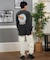 【ムラサキスポーツ限定】 lost(ロスト)ロンT/長袖Tシャツ/バックプリント/オーバーサイズ/L25S2204/ユニセックス/メンズ/ムラサキスポーツ