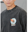 【ムラサキスポーツ限定】 lost(ロスト)ロンT/長袖Tシャツ/バックプリント/オーバーサイズ/L25S2204/ユニセックス/メンズ/ムラサキスポーツ