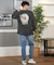 【ムラサキスポーツ限定】 lost(ロスト)ロンT/長袖Tシャツ/バックプリント/オーバーサイズ/L25S2204/ユニセックス/メンズ/ムラサキスポーツ