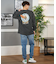 【ムラサキスポーツ限定】 lost(ロスト)ロンT/長袖Tシャツ/バックプリント/オーバーサイズ/L25S2204/ユニセックス/メンズ/ムラサキスポーツ