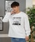 【ムラサキスポーツ限定】 lost(ロスト)ロンT/長袖Tシャツ/フロントプリント/オーバーサイズ/L25S2205/ユニセックス/メンズ/ムラサキスポーツ