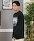 【ムラサキスポーツ限定】 lost(ロスト)ロンT/長袖Tシャツ/フロントプリント/オーバーサイズ/L25S2205/ユニセックス/メンズ/ムラサキスポーツ