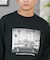 【ムラサキスポーツ限定】 lost(ロスト)ロンT/長袖Tシャツ/フロントプリント/オーバーサイズ/L25S2205/ユニセックス/メンズ/ムラサキスポーツ