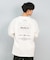 RVCA(ルーカ)長袖Tシャツ ロンT バックプリント オーバーサイズ /BF041-151 BF041151/ユニセックス/メンズ/ムラサキスポーツ