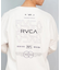 RVCA(ルーカ)長袖Tシャツ ロンT バックプリント オーバーサイズ /BF041-151 BF041151/ユニセックス/メンズ/ムラサキスポーツ