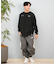 RVCA(ルーカ)長袖Tシャツ ロンT バックプリント オーバーサイズ /BF041-151 BF041151/ユニセックス/メンズ/ムラサキスポーツ
