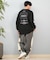 RVCA(ルーカ)長袖Tシャツ ロンT バックプリント オーバーサイズ /BF041-151 BF041151/ユニセックス/メンズ/ムラサキスポーツ