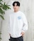 RVCA(ルーカ)長袖Tシャツ ロンT ラウンドロゴ オーバーサイズ/BF041-152 BF041152/ユニセックス/メンズ/ムラサキスポーツ