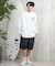 RVCA(ルーカ)長袖Tシャツ ロンT ラウンドロゴ オーバーサイズ/BF041-152 BF041152/ユニセックス/メンズ/ムラサキスポーツ