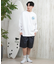 RVCA(ルーカ)長袖Tシャツ ロンT ラウンドロゴ オーバーサイズ/BF041-152 BF041152/ユニセックス/メンズ/ムラサキスポーツ