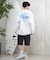 RVCA(ルーカ)長袖Tシャツ ロンT ラウンドロゴ オーバーサイズ/BF041-152 BF041152/ユニセックス/メンズ/ムラサキスポーツ