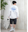 RVCA(ルーカ)長袖Tシャツ ロンT ラウンドロゴ オーバーサイズ/BF041-152 BF041152/ユニセックス/メンズ/ムラサキスポーツ