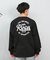 RVCA(ルーカ)長袖Tシャツ ロンT ラウンドロゴ オーバーサイズ/BF041-152 BF041152/ユニセックス/メンズ/ムラサキスポーツ