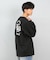RVCA(ルーカ)長袖Tシャツ ロンT ラウンドロゴ オーバーサイズ/BF041-152 BF041152/ユニセックス/メンズ/ムラサキスポーツ