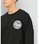 RVCA(ルーカ)長袖Tシャツ ロンT ラウンドロゴ オーバーサイズ/BF041-152 BF041152/ユニセックス/メンズ/ムラサキスポーツ