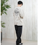 RVCA(ルーカ)長袖Tシャツ ロンT ラウンドロゴ オーバーサイズ/BF041-152 BF041152/ユニセックス/メンズ/ムラサキスポーツ