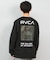 RVCA(ルーカ)長袖Tシャツ ロンT ボックスロゴ オーバーサイズ/BF041-153 BF041153/ユニセックス/メンズ/ムラサキスポーツ