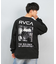 【ムラサキスポーツ限定】RVCA(ルーカ)長袖Tシャツ ロンT ボックスロゴ オーバーサイズ/BF041-158 BF041158/ユニセックス/メンズ/ムラサキスポーツ