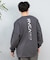 【ムラサキスポーツ限定】RVCA(ルーカ)長袖Tシャツ ロンT バックプリント/BF041-159 BF041159/ユニセックス/メンズ/ムラサキスポーツ