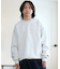 【限定】DEAR LAUREL(ディアローレル)裏起毛トレーナー クルーネック スウェット ワンポイント ブラックレター D24F1101 ユニセックス メンズ ムラサキスポーツ限定