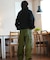 【限定】DEAR LAUREL(ディアローレル)裏起毛トレーナー クルーネック スウェット ワンポイント ブラックレター D24F1101 ユニセックス メンズ ムラサキスポーツ限定