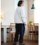 【限定】DEAR LAUREL(ディアローレル)裏起毛トレーナー クルーネック スウェット ワンポイント ブラックレター D24F1101 ユニセックス メンズ ムラサキスポーツ限定