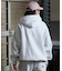 【限定】DEAR LAUREL(ディアローレル)裏起毛トレーナー クルーネック スウェット ワンポイント ブラックレター D24F1101 ユニセックス メンズ ムラサキスポーツ限定