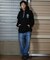 【限定】DEAR LAUREL(ディアローレル)ストレッチデニム ロングパンツ シンプル D24F3103 ユニセックス メンズ ムラサキスポーツ限定